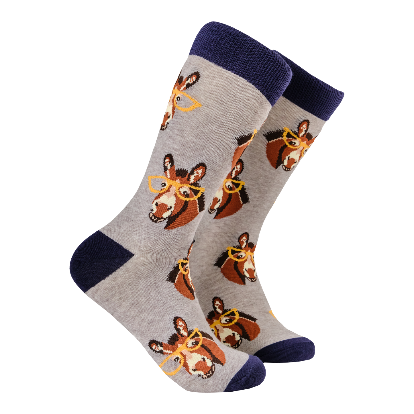 Smart Ass Donkey Crew Socks