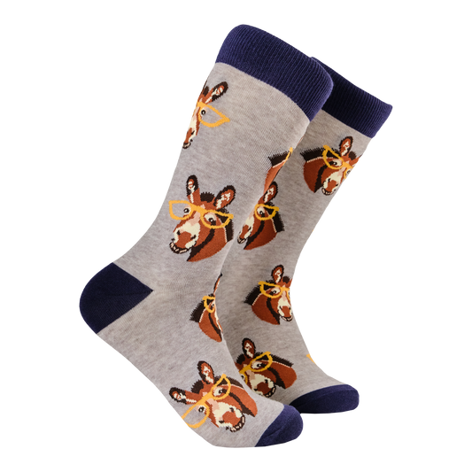 Smart Ass Donkey Crew Socks