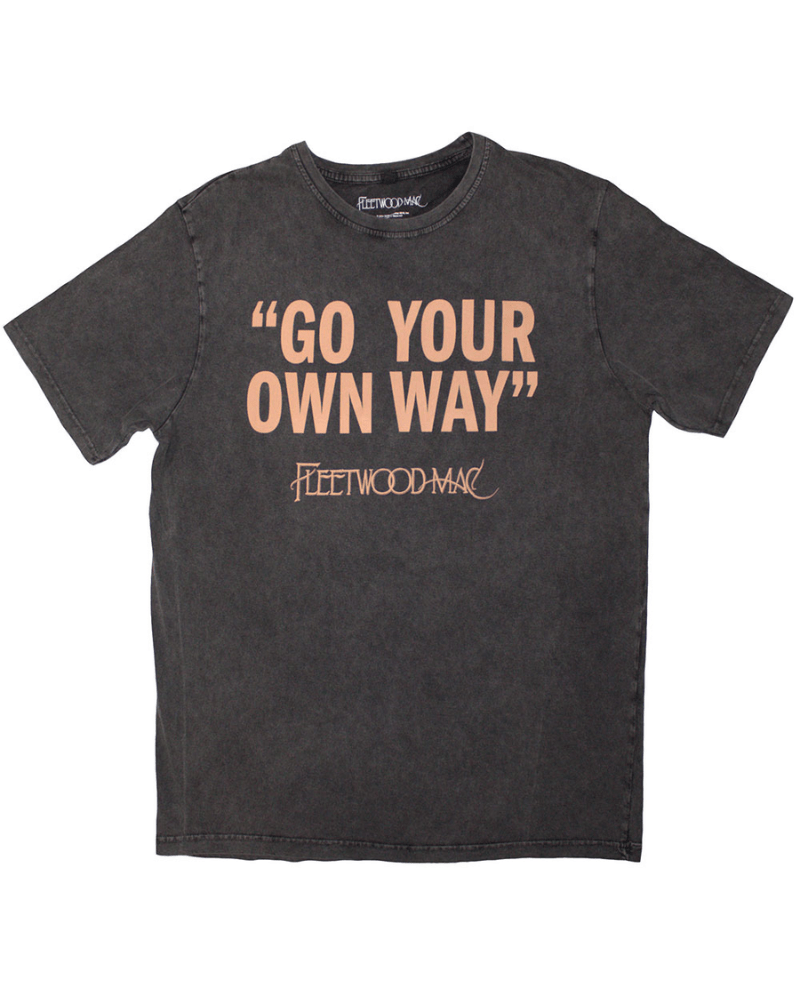 Fleetwood Mac Go Your Own Way Unisex T-Shirt - Pink Poodle Boutique - FMSTNW26MC - S
