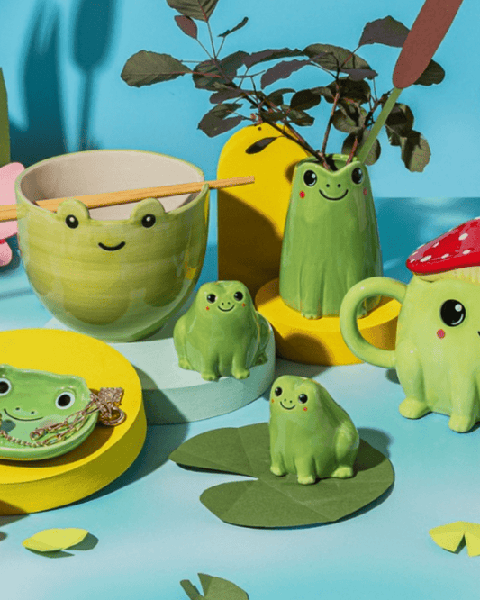 Frog Salt & Pepper Set - Pink Poodle Boutique - XDC737