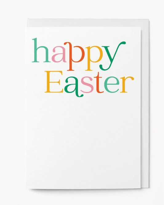 Happy Easter Greeting Card - Pink Poodle Boutique - WISH08