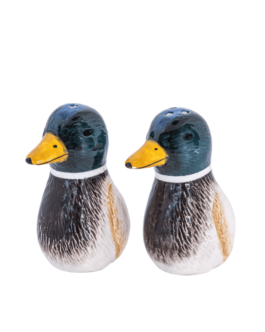 Mallard Duck Salt & Pepper Set - Pink Poodle Boutique - XDC738