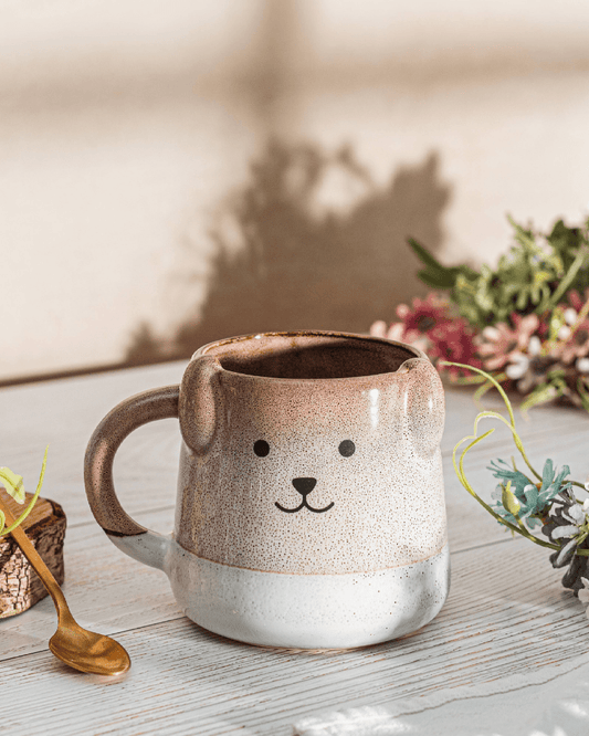 Mojave Stoneware Dog Mug - Pink Poodle Boutique - CZQ316