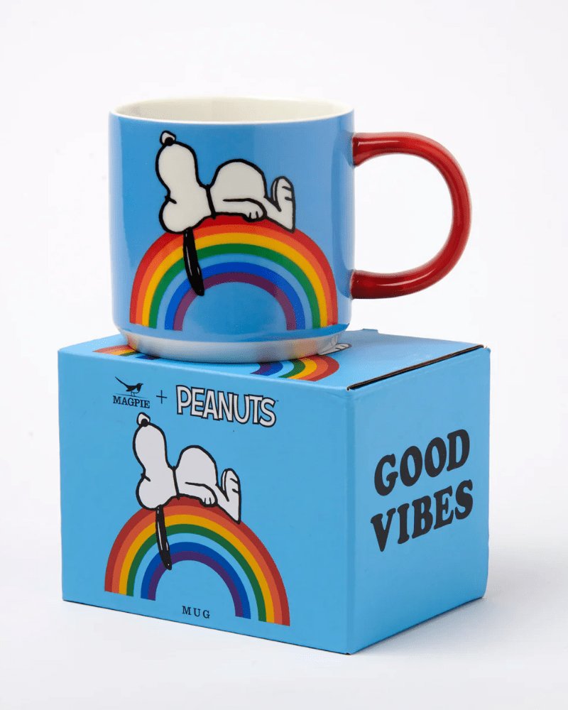 Peanuts Snoopy Good Vibes Mug - Pink Poodle Boutique - MA1495