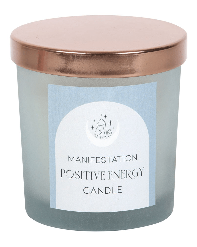Positive Energy White Sage Crystal Chip Candle - Pink Poodle Boutique - MG - 97322