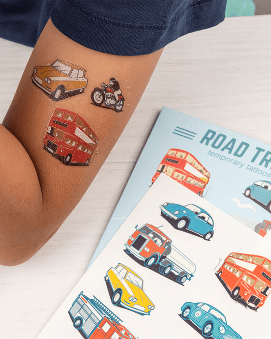Road Trip Temporary Tattoos - Pink Poodle Boutique - 29941