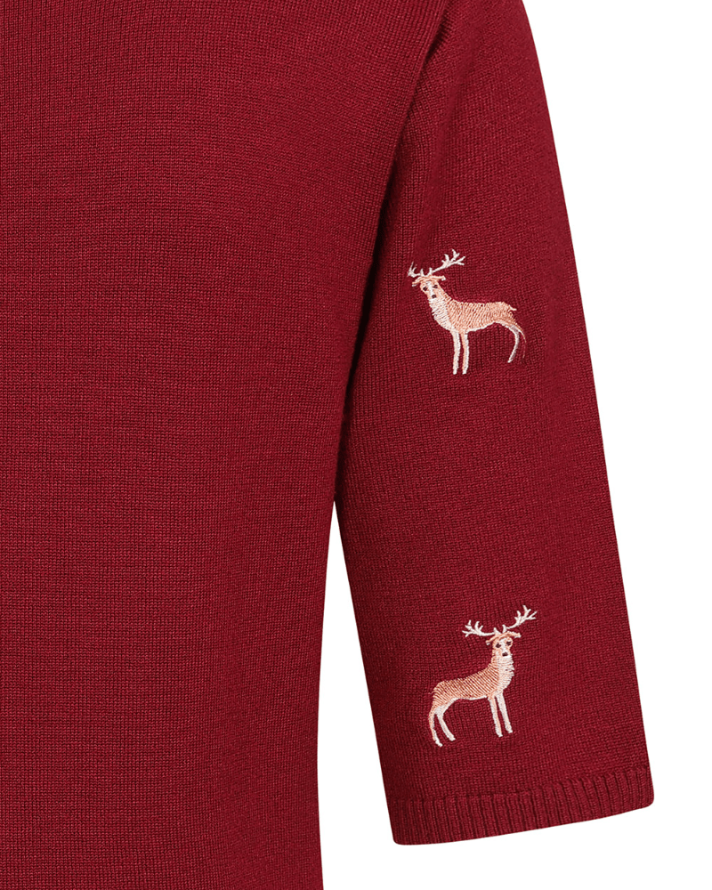 Ruby Sweet Deer Jumper - Pink Poodle Boutique - JP57131 - S