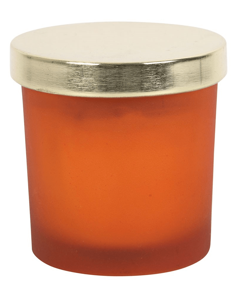 Sacral Chakra Orange Crystal Chip Candle - Pink Poodle Boutique - CK - 29523