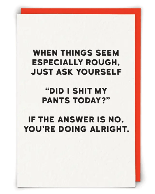 Shit My Pants Greeting Card - Pink Poodle Boutique - 