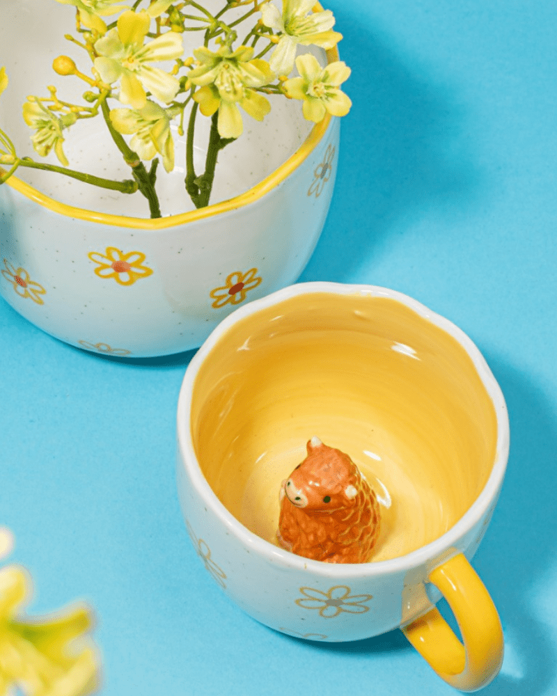 Surprise Hidden Highland Cow Mug - Pink Poodle Boutique - XDC703