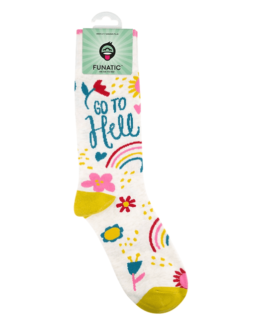 Unisex Go To Hell Socks - Pink Poodle Boutique - 1190166