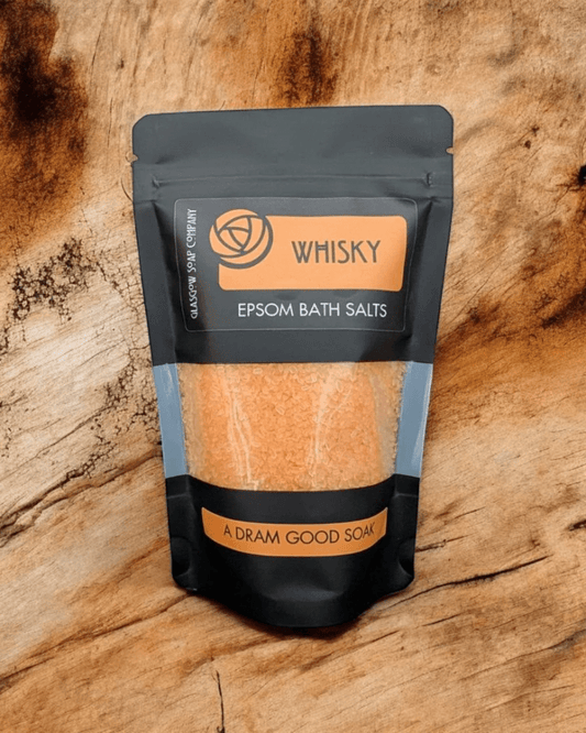 Whisky Scented Glasgow Epsom Bath Salts - Pink Poodle Boutique - GSC - SALT - WHISKY