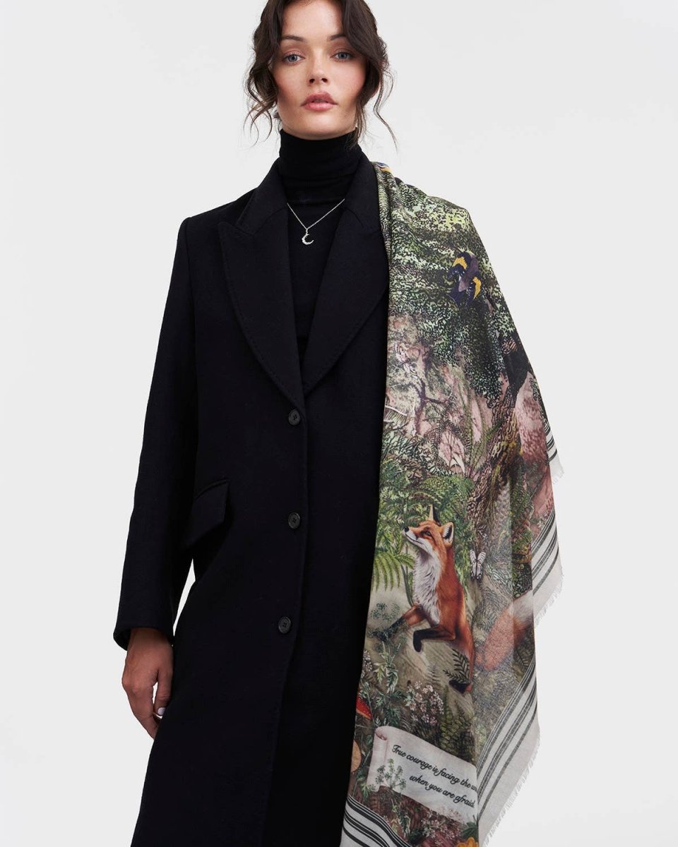 Woodland Tales Scarf - Pink Poodle Boutique - 5052453491886