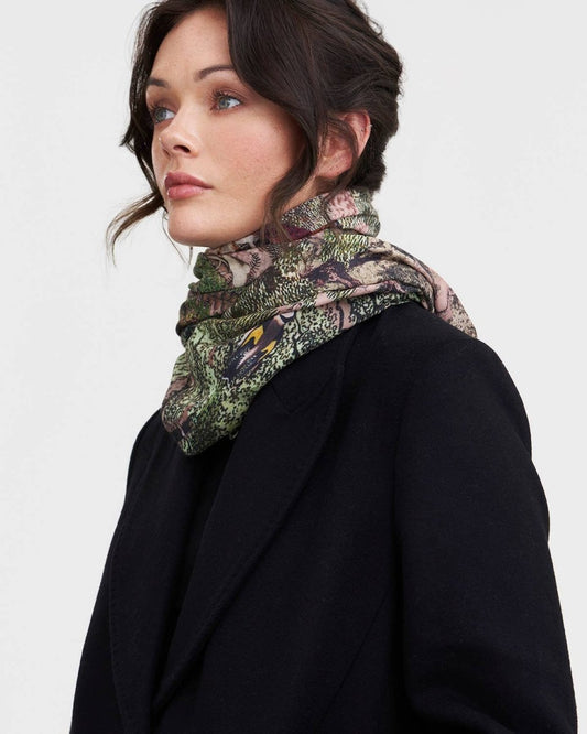 Woodland Tales Scarf - Pink Poodle Boutique - 5052453491886