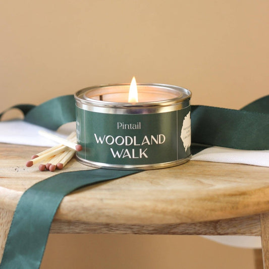 Woodland Walk Paint Pot Candle - Pink Poodle Boutique - WOODLAND WALK