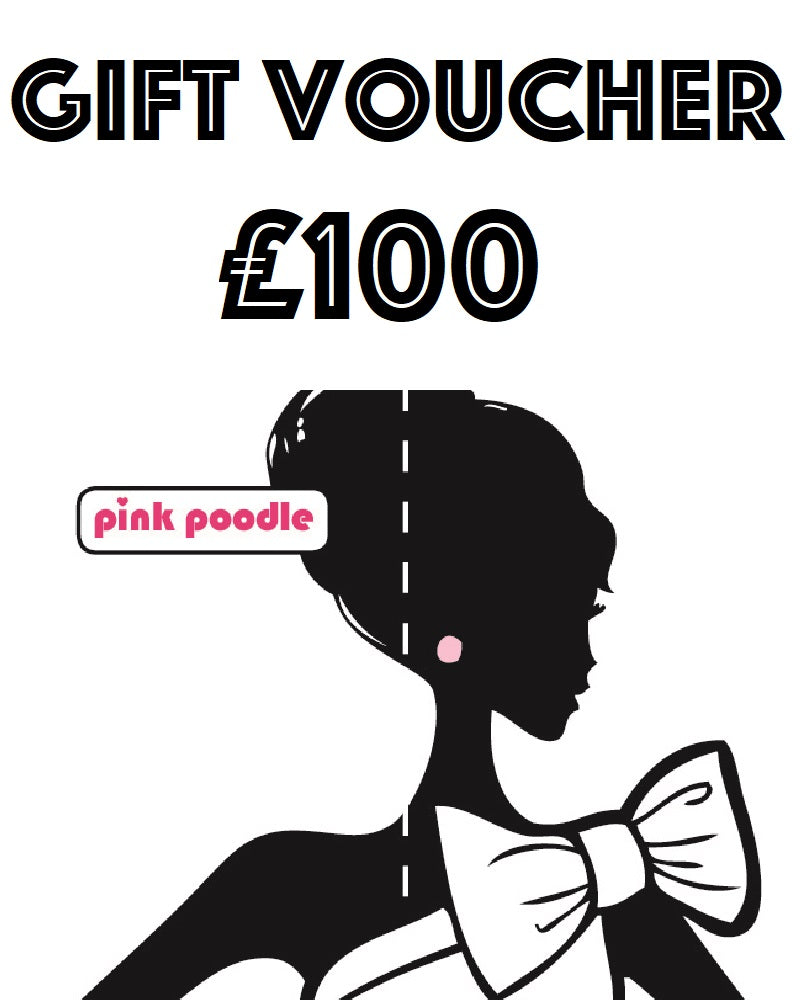 £100 Pink Poodle In Store Gift Voucher