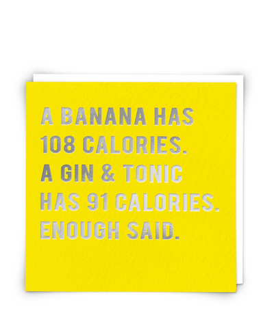 Calories Card