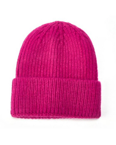 Knitted Beanie Hat Assorted Colours