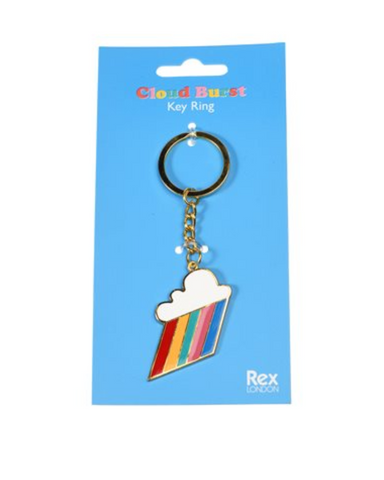 Cloud Burst Keyring - Rex London