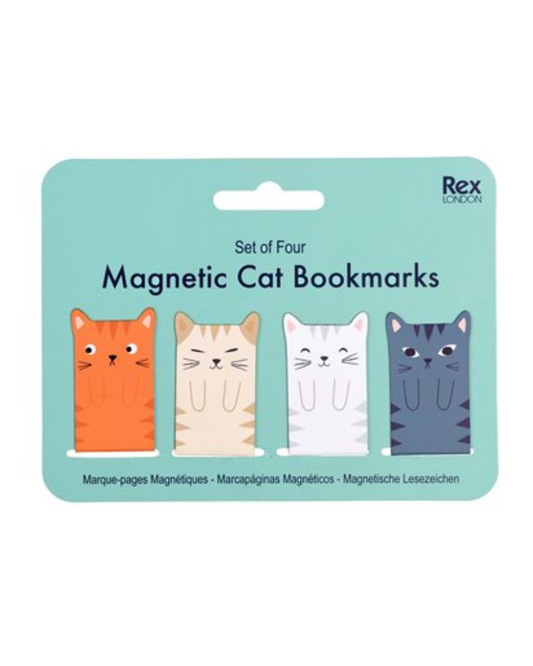Cat And Dog Magnetic Bookmarks - Rex London