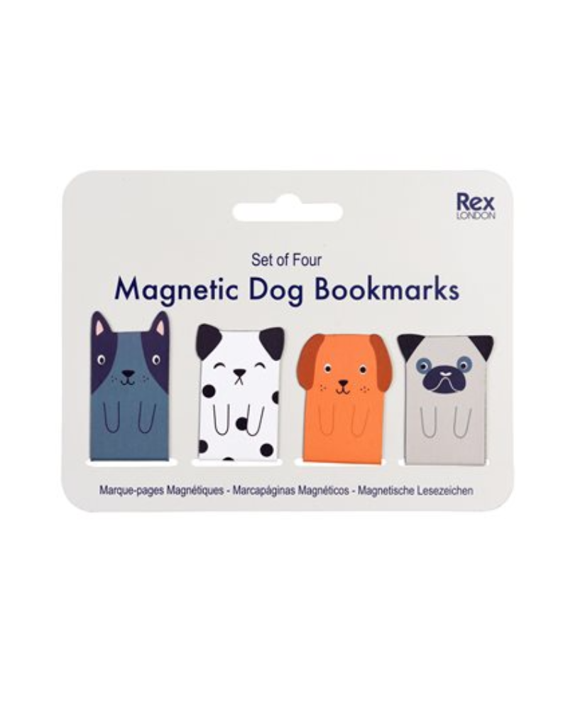 Cat And Dog Magnetic Bookmarks - Rex London