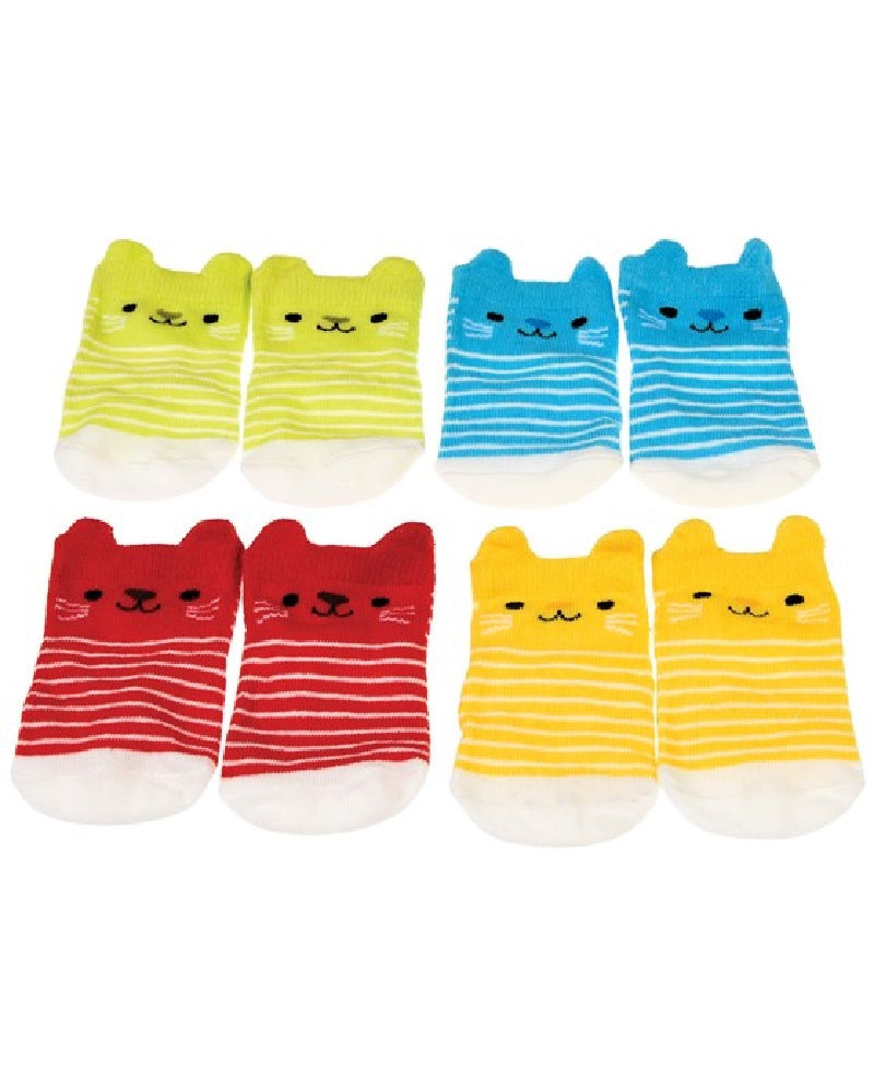 Kitten Baby Socks Pack Of 4
