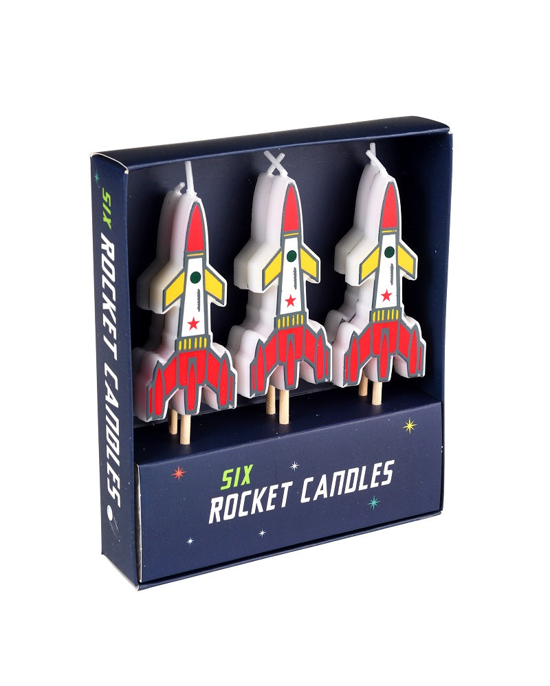 Space Age Rocket Party Candles