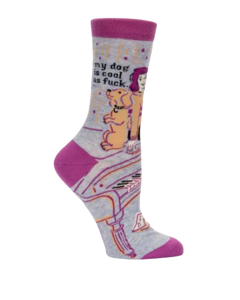 My Dog is Cool As Fuck Socks