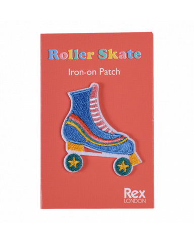Iron On Roller Skate Patch - Rex London