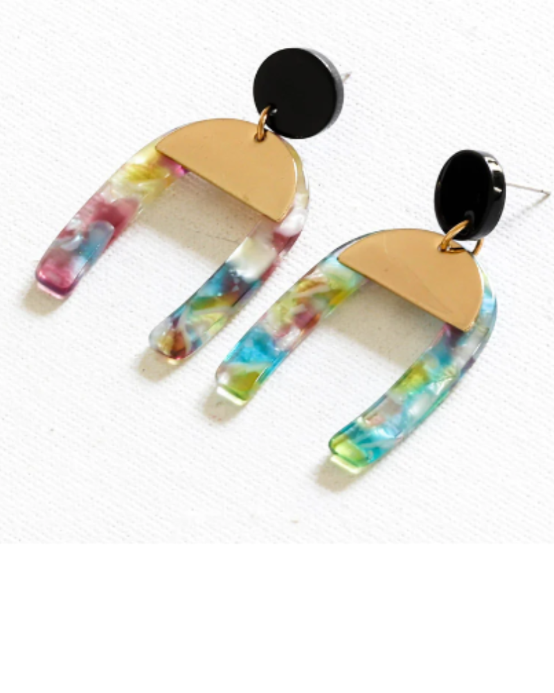 Sofia Abstract Cut Out Earrings