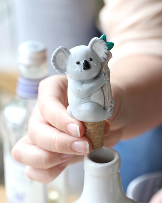 Koala Bottle Stopper
