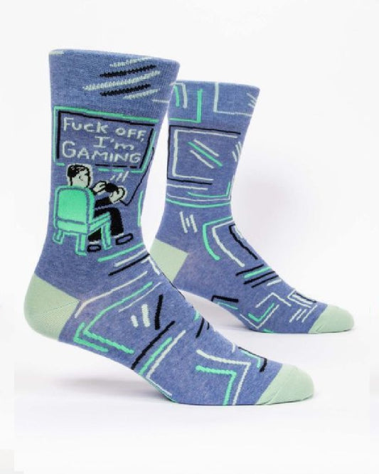 Fuck Off I'm Gaming Crew Socks