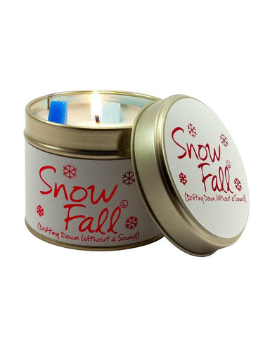 Snowfall Tin Scented Candle