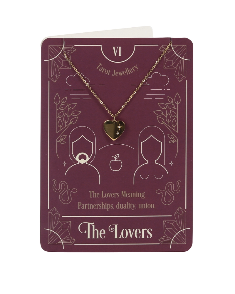 Tarot Card Charm Necklace Assorted By Amie