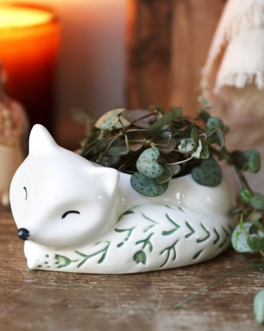 Sleeping Fox Planter