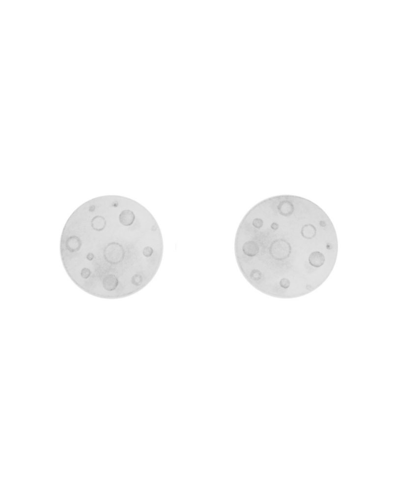 Moon Stud Earrings