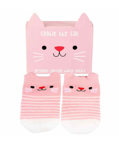 Cookie The Cat Baby Socks