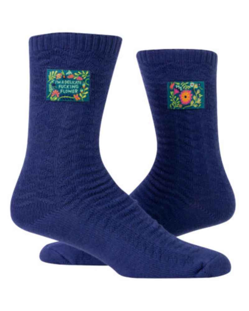 F*cking Flower Tag Unisex Socks