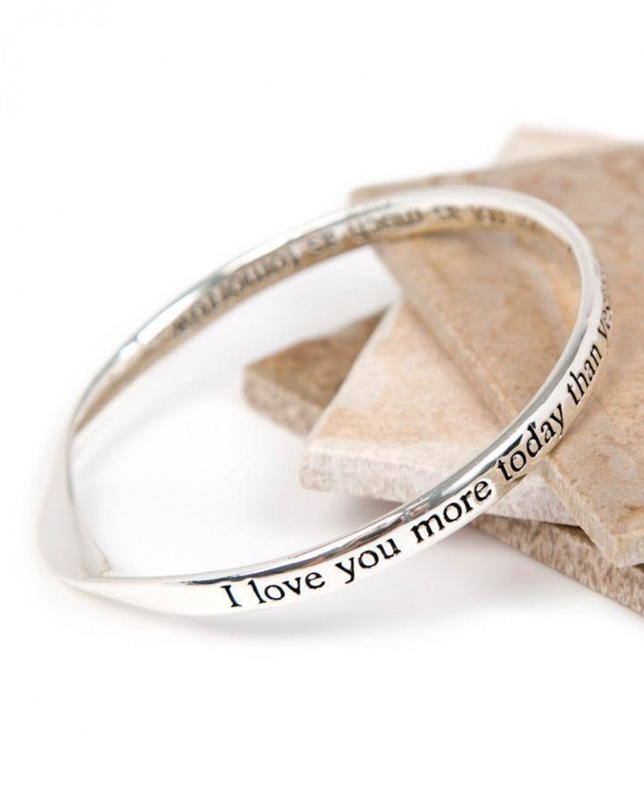 Today, Yesterday Message Bangle