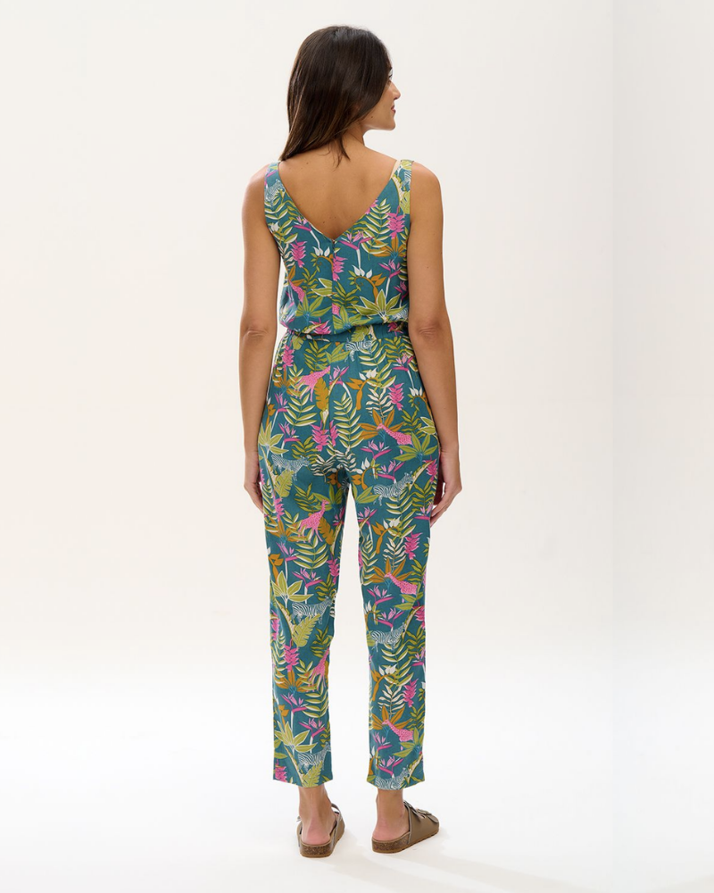 Carly Tropical Paradise Jumpsuit Sugarhill Brighton