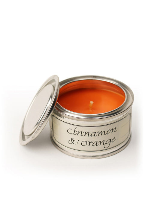 Cinnamon and Orange Paint Pot Candle