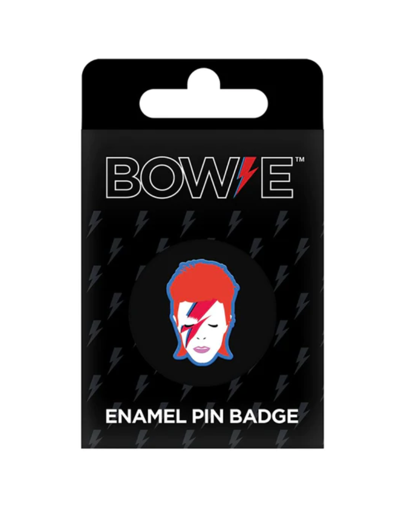 David Bowie Alladin Sane Enamel Pin Badge