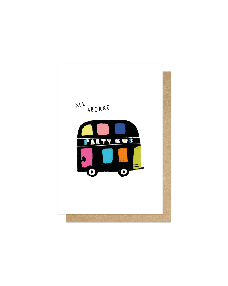 Party Bus Card