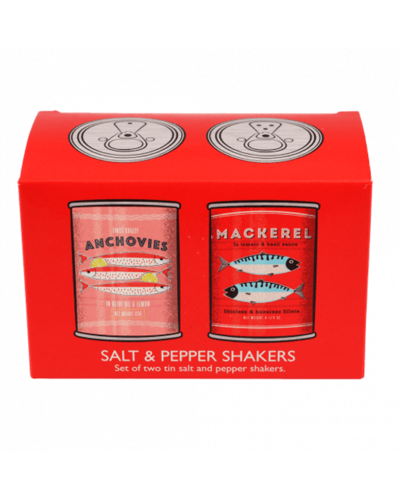Mackerel Fish Design Salt & Pepper Set