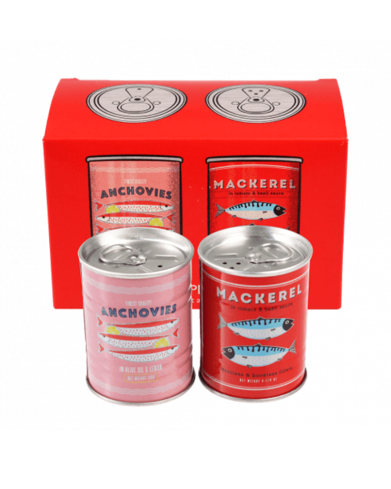 Mackerel Fish Design Salt & Pepper Set