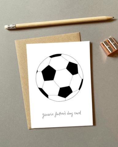 Generic Football Fathers Day Card