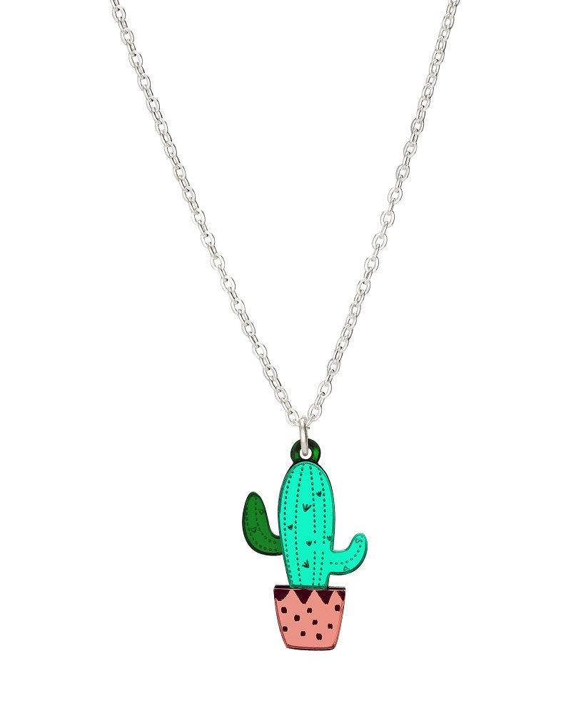 Mini Cactus Necklace