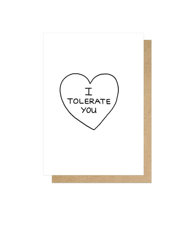 I Tolerate You