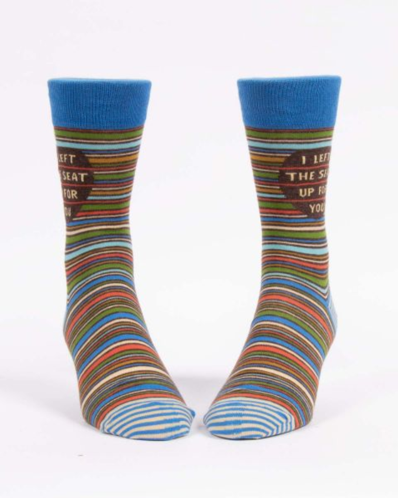 I Left The Seat Up For You Crew Socks