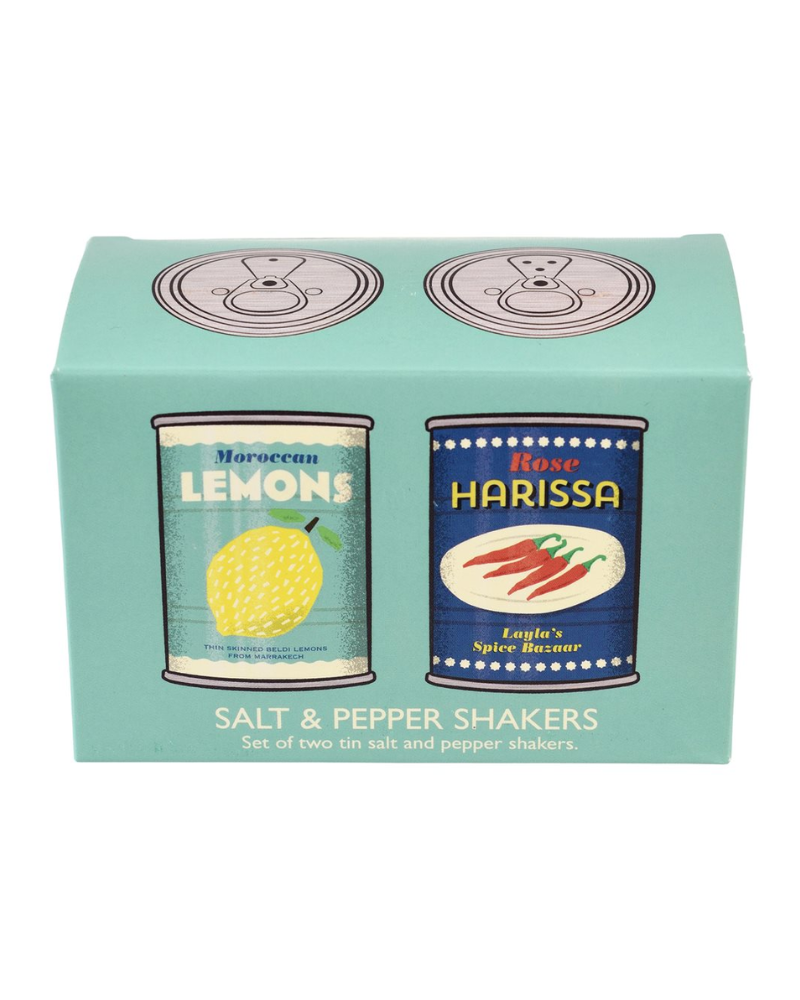 Lemon & Harissa Salt & Pepper Set